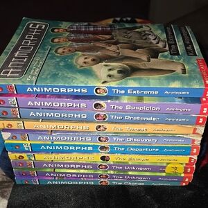 Vintage Animorphs Book Collection 10 Book Bundle